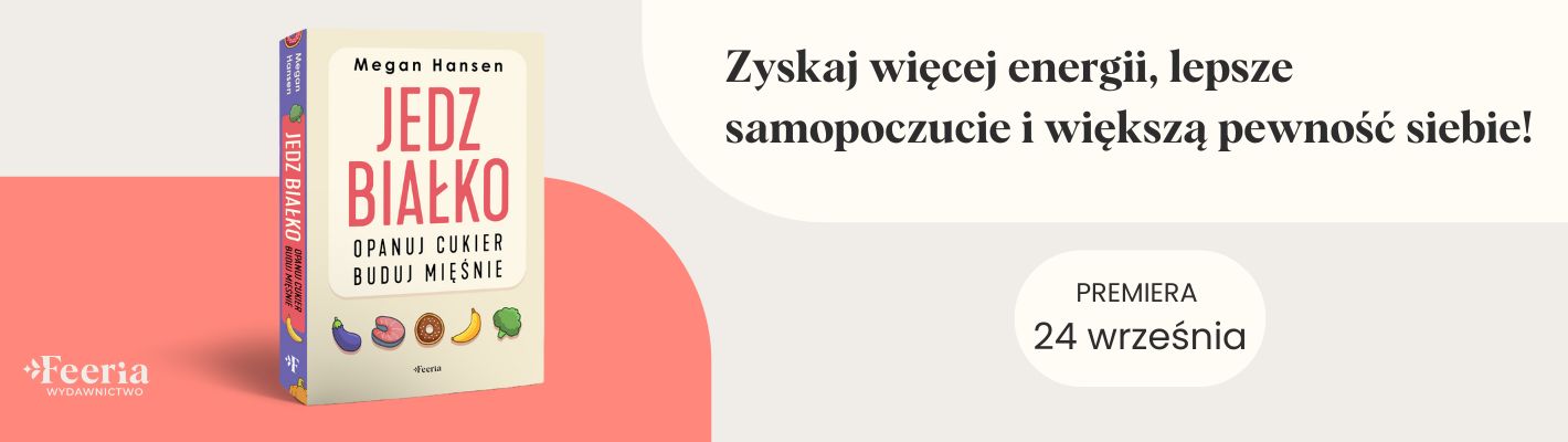 Banner Jedz białko, opanuj cukier, buduj mięśnie