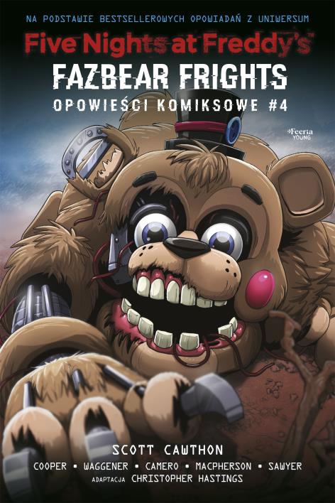 Okładka książki Five Nights at Freddy's: Fazbear Frights. Opowieści komiksowe #4