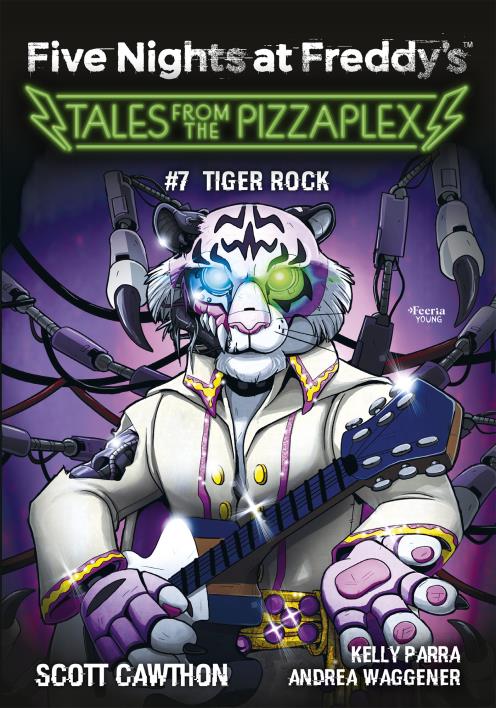 Okładka książki Five Nights at Freddy's: Tales from the Pizzaplex. Tiger Rock. Tom 7