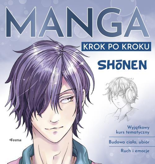 Okładka książki Manga krok po kroku. Shonen